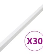 vidaXL Káblový rozvod 60x60 mm 30 m PVC