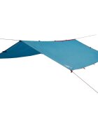 vidaXL Kempingová plachta modrá 360x294 cm vodotesná