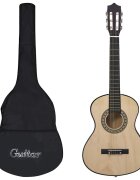 vidaXL Klasická gitara pre začiatočníkov a deti s taškou 1/2 34"