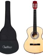 vidaXL Klasická gitara pre začiatočníkov s taškou 3/4 36"