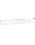 vidaXL Klietka pre kurčatá strecha antracitová 1003x98x90 cm poz. oceľ