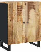 vidaXL Komoda 60x33x75 cm masívne mangovníkové drevo