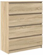 vidaXL Komoda dub sonoma 80x35x99 cm spracované drevo