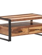 vidaXL Konferenčný stolík 100x55x45 cm akáciový masív