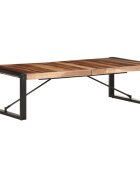 vidaXL Konferenčný stolík 140x70x40 cm drevený masív
