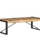 vidaXL Konferenčný stolík 140x70x40 cm surové mangové drevo