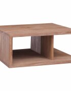 vidaXL Konferenčný stolík 70x70x30 cm teakový masív