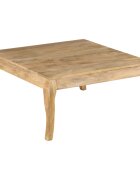 vidaXL Konferenčný stolík 80x80x40 cm masívne mangovníkové drevo