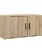 vidaXL Konferenčný stolík dub sonoma 80x50x36 cm spracované drevo