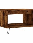 vidaXL Konferenčný stolík dymový dub 60x50x40 cm kompozitné drevo