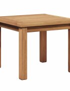 vidaXL Konferenčný stolík Hnedá 45 x 45 x 36 cm Husté teakové drevo