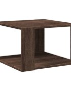 vidaXL Konferenčný stolík hnedý dub 515x515x30 cm kompozitné drevo