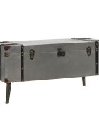 vidaXL Konferenčný stolík MDF a hliník 102x51x475 cm