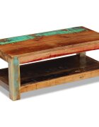 vidaXL Konferenčný stolík recyklovaný masív 90x45x35 cm