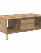 vidaXL Konferenčný stolík Remeselný dub 90 x 50 x 26.5 cm