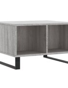 vidaXL Konferenčný stolík sivý dub sonoma 60x50x365 spracované drevo