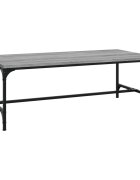 vidaXL Konferenčný stolík Sivý dub sonoma 80x50x35 spracované drevo