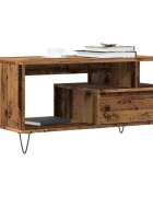 vidaXL Konferenčný stolík staré drevo 90x49x45 cm spracované drevo