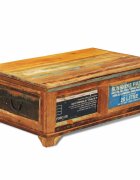 vidaXL Konferenčný stolík úložný priestor vintage recyklované drevo