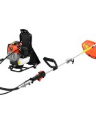 vidaXL Krovinorez s batohovým dizajnom oranžový 52 cm3 145 kW