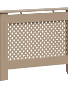 vidaXL Kryt na radiátor 112x19x815 cm MDF