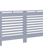 vidaXL Kryt na radiátor antracitový 152x19x815 cm MDF