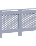 vidaXL Kryt na radiátor antracitový 152x19x815 cm MDF