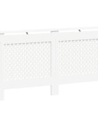 vidaXL Kryt na radiátor biely 172x19x815 cm MDF