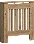 vidaXL Kryt radiátora Dub artisan 78 x 19 x 815 cm Kompozitné drevo