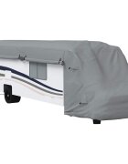 vidaXL Kryty na obytné autá sivé 970x235x275 cm netkaná textília