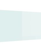 vidaXL Kuchynský obklad Mlieko 100 x 50 cm tvrdené sklo