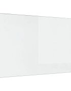 vidaXL Kuchynský obklad Priehľadná 70 x 40 cm tvrdené sklo