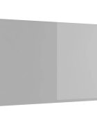 vidaXL Kuchynský obklad Svetlosivá 70 x 40 cm tvrdené sklo