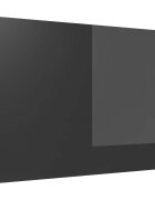 vidaXL Kuchynský obklad Tmavo šedá 90 x 60 cm tvrdené sklo