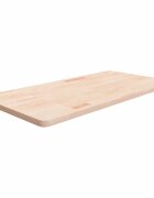 vidaXL Kúpeľňová doska 100x50x25 cm neošetrený masív