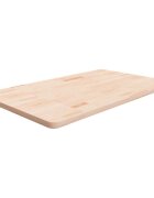 vidaXL Kúpeľňová doska 100x60x25 cm neošetrený masív