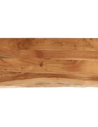 vidaXL Kúpeľňová doska 140x60x38 cm obdĺžniková akáciový masív
