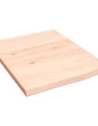 vidaXL Kúpeľňová doska 40x50x2 cm neošetrený masív