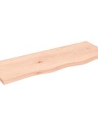 vidaXL Kúpeľňová doska 80x30x2 cm neošetrený masív