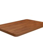vidaXL Kúpeľňová doska tmavohnedá 60x40x25 cm ošetrený masív