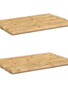 vidaXL Kúpeľňové rohože 2 ks 50x35 cm bambus