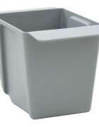 vidaXL Kvetinové boxy pre euro palety 12 ks Svetlosivá 14 x 9 x 95 cm