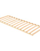 vidaXL Lamelový rošt Hnedá 80 x 190 cm Masívne bukové drevo
