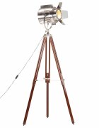 vidaXL Lampa na statíve mangový masív 180 cm