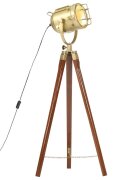 vidaXL Lampa na statíve mangový masív 97 cm