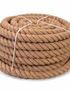 vidaXL Lano zo 100% juty 40 mm 30 m