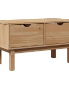 vidaXL Lavica do predsiene OTTA 80x40x45 cm borovicový masív