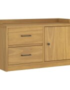 vidaXL Lavica do predsiene SANDNES 87x40x50 cm borovicový masív
