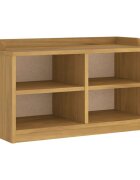 vidaXL Lavica do predsiene SANDNES 87x40x50 cm borovicový masív