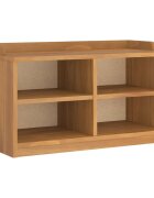 vidaXL Lavica do predsiene SANDNES 87x40x50 cm borovicový masív